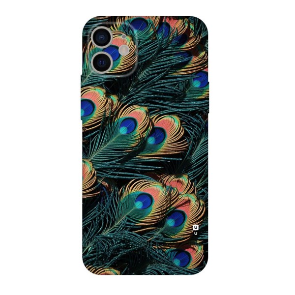 Peacock Feather Art Back Case for iPhone 11