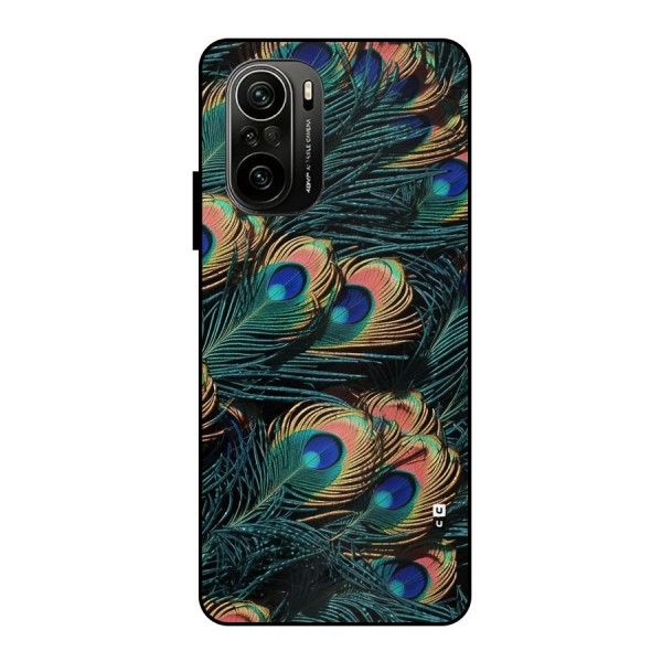 Peacock Feather Art Metal Back Case for Mi 11X Pro