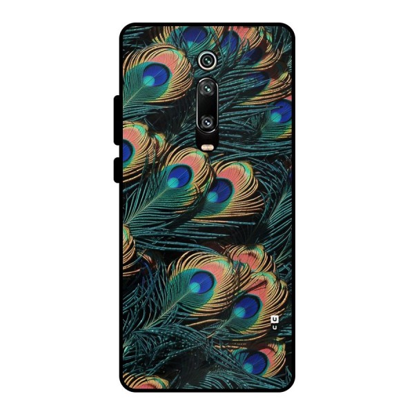 Peacock Feather Art Metal Back Case for Redmi K20