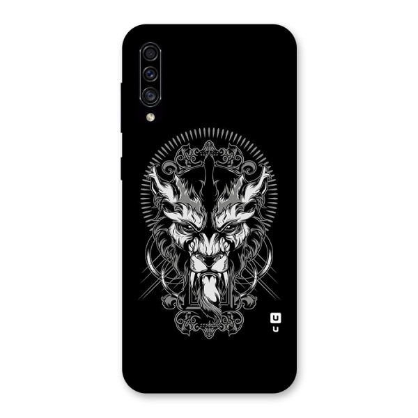 Pencil Art Lion Illustration Back Case for Galaxy A30s