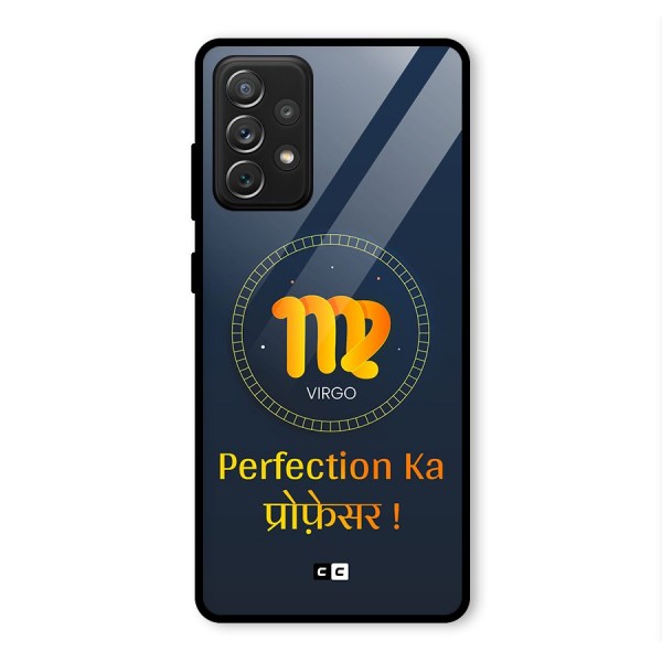 Perfect Virgo Glass Back Case for Galaxy A72