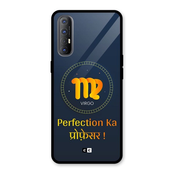 Perfect Virgo Glass Back Case for Oppo Reno3 Pro