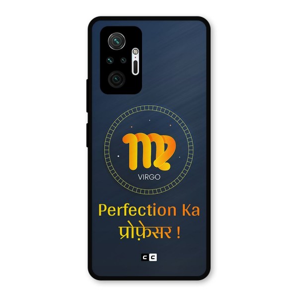 Perfect Virgo Metal Back Case for Redmi Note 10 Pro Max