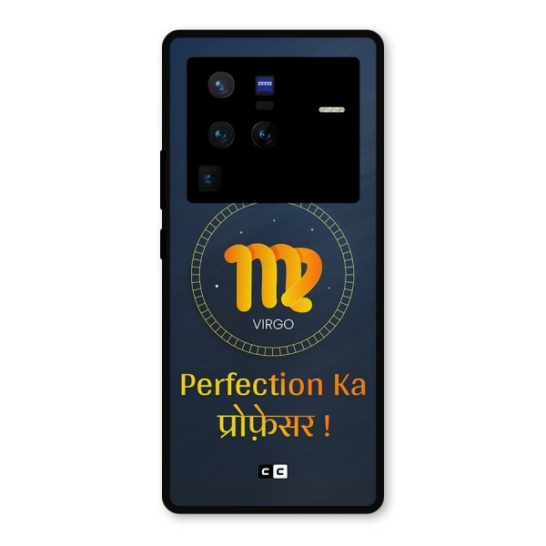 Perfect Virgo Metal Back Case for Vivo X80 Pro