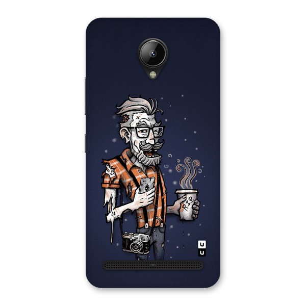 Photographer illustration Back Case for Lenovo C2