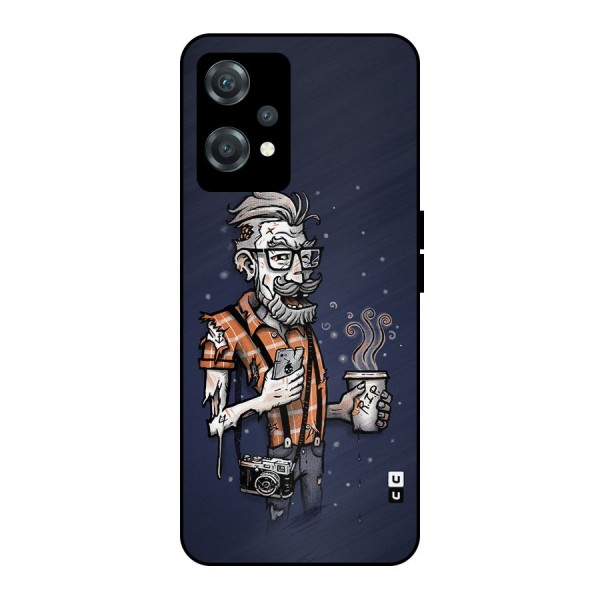 Photographer illustration Metal Back Case for OnePlus Nord CE 2 Lite 5G