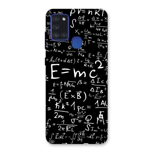 Physics Equation Back Case for Galaxy A21s