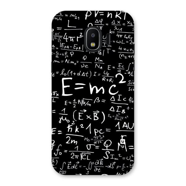 Physics Equation Back Case for Galaxy J2 Pro 2018