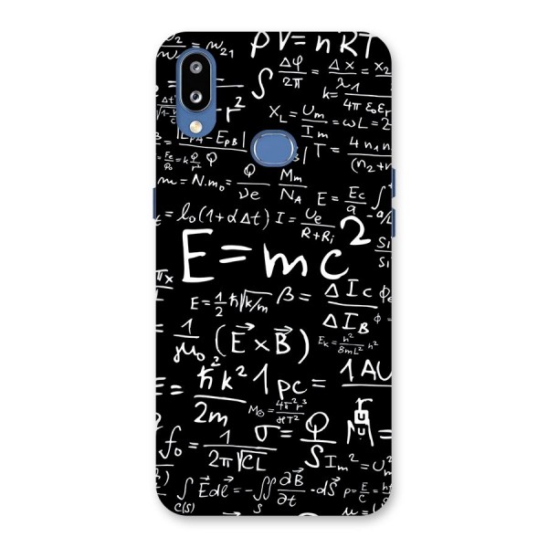 Physics Equation Back Case for Galaxy M01s