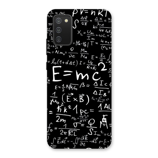 Physics Equation Back Case for Galaxy M02s