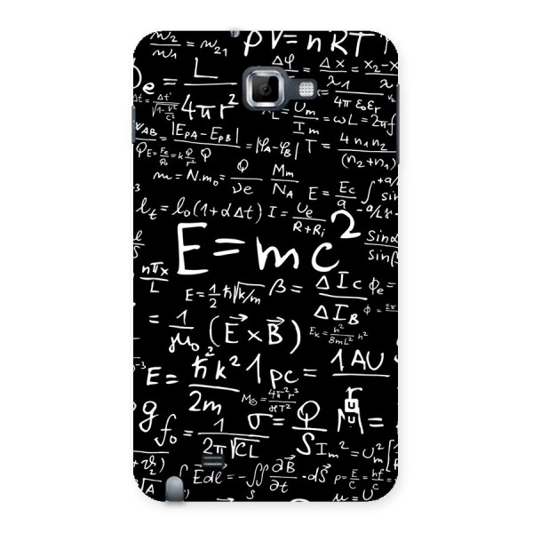 Physics Equation Back Case for Galaxy Note