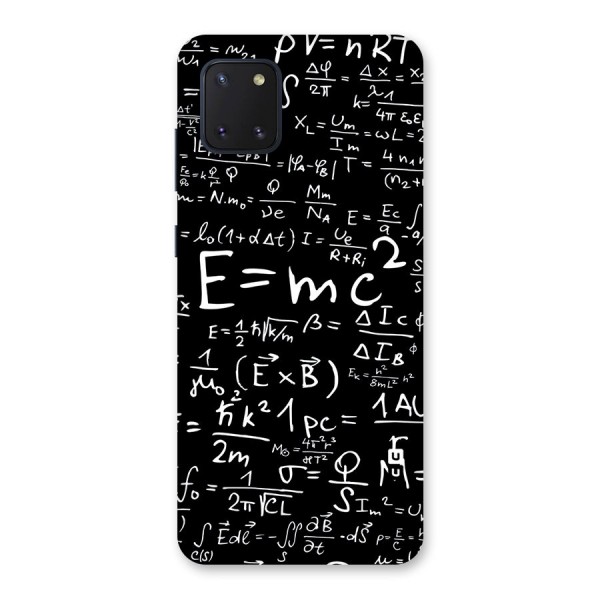 Physics Equation Back Case for Galaxy Note 10 Lite