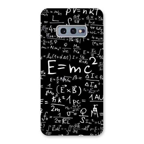 Physics Equation Back Case for Galaxy S10e