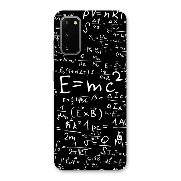 Physics Equation Back Case for Galaxy S20