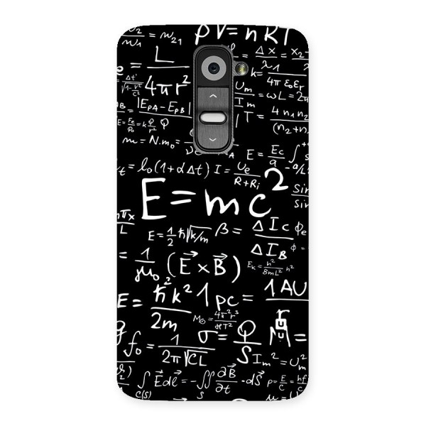 Physics Equation Back Case for LG G2