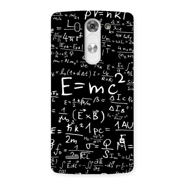 Physics Equation Back Case for LG G3 Mini