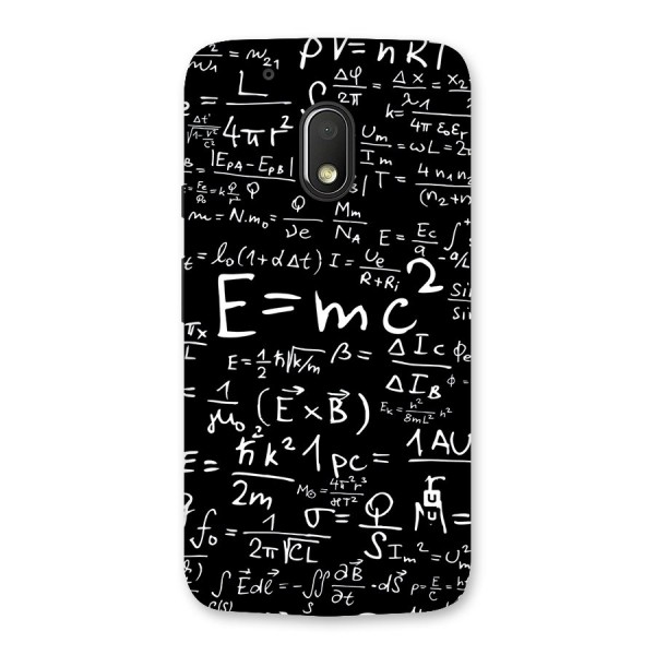 Physics Equation Back Case for Moto G4 Play