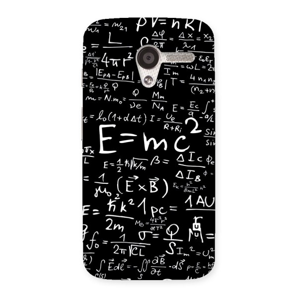 Physics Equation Back Case for Moto X
