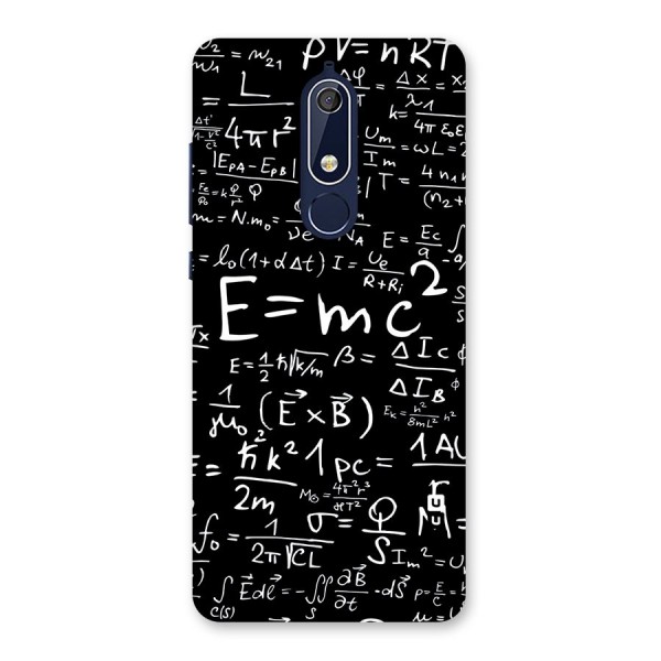 Physics Equation Back Case for Nokia 5.1