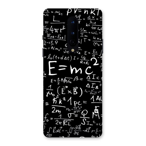 Physics Equation Back Case for OnePlus 8