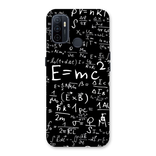 Physics Equation Back Case for Oppo A33 (2020)