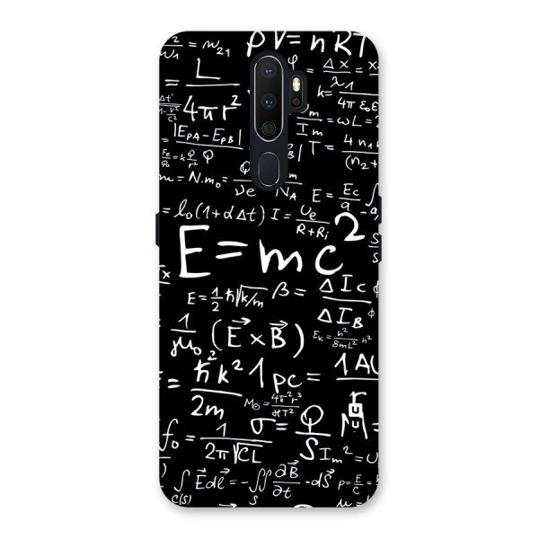 Physics Equation Back Case for Oppo A5 (2020)