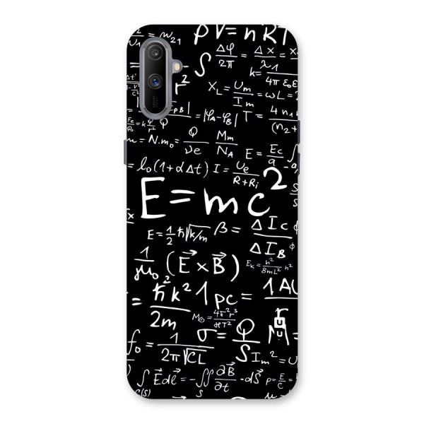 Physics Equation Back Case for Realme C3