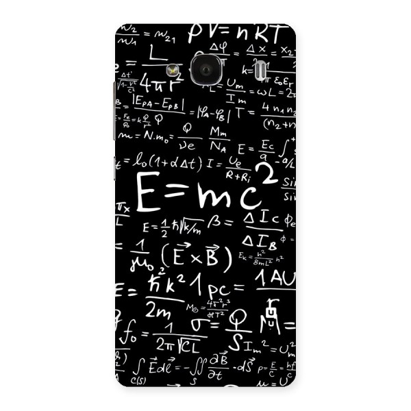 Physics Equation Back Case for Redmi 2s