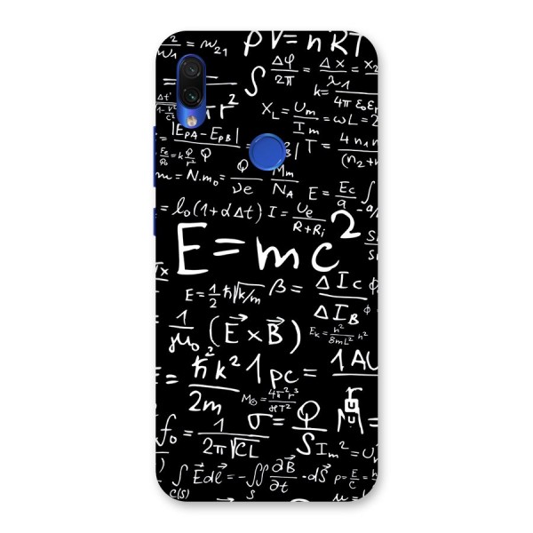 Physics Equation Back Case for Redmi Note 7S