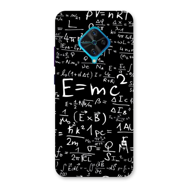 Physics Equation Back Case for Vivo S1 Pro