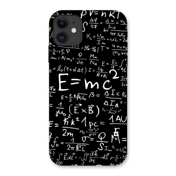 Physics Equation Back Case for iPhone 11