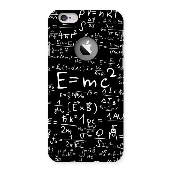 Physics Equation Back Case for iPhone 6 Logo Cut