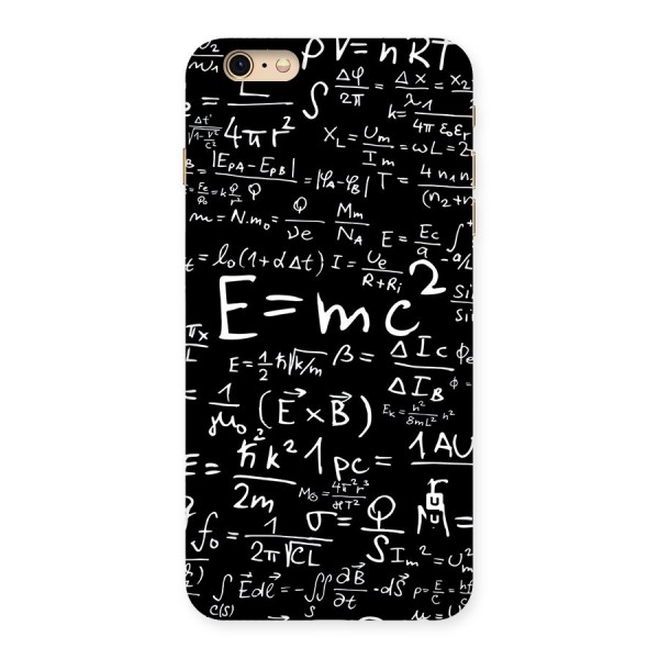 Physics Equation Back Case for iPhone 6 Plus 6S Plus