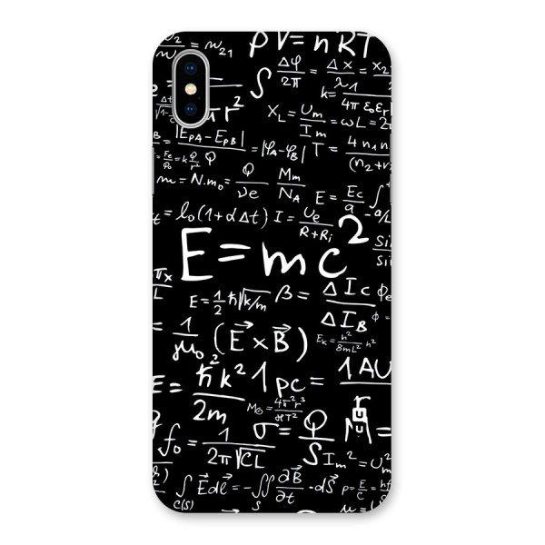 Physics Equation Back Case for iPhone X