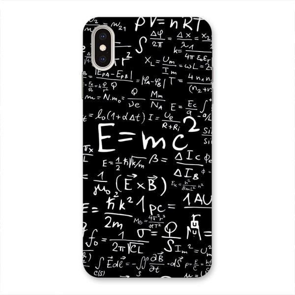 Physics Equation Back Case for iPhone XS Max