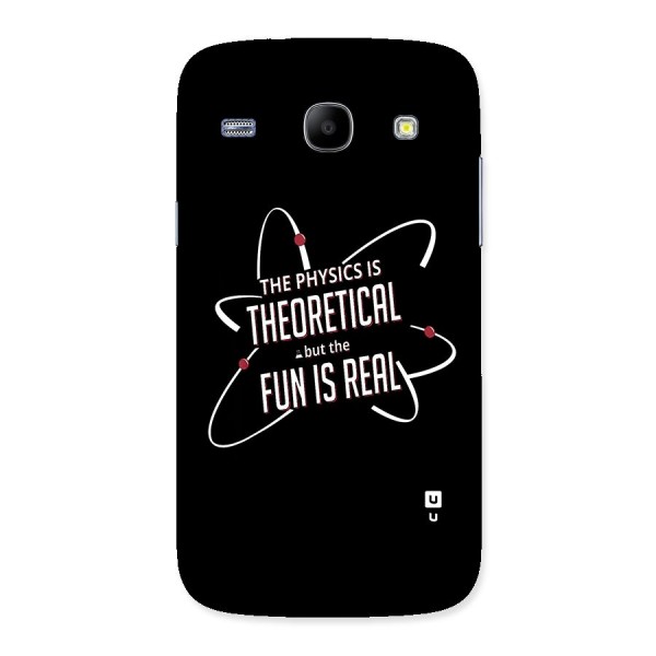 Physics Theoretical Fun Real Back Case for Galaxy Core