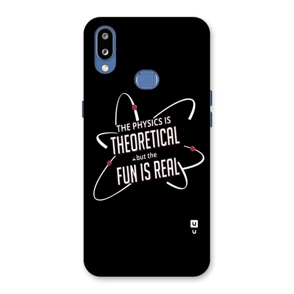 Physics Theoretical Fun Real Back Case for Galaxy M01s