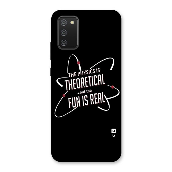 Physics Theoretical Fun Real Back Case for Galaxy M02s