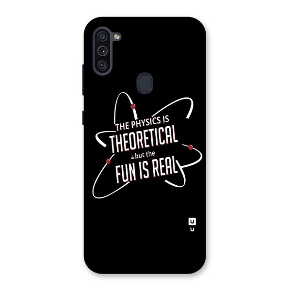Physics Theoretical Fun Real Back Case for Galaxy M11