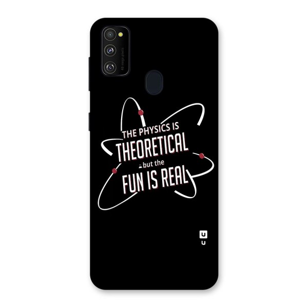 Physics Theoretical Fun Real Back Case for Galaxy M21