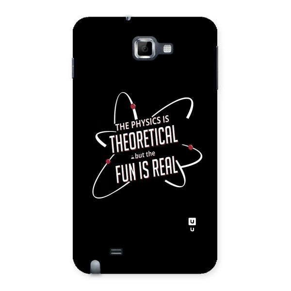 Physics Theoretical Fun Real Back Case for Galaxy Note