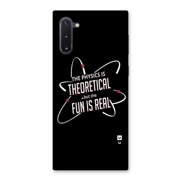 Physics Theoretical Fun Real Back Case for Galaxy Note 10