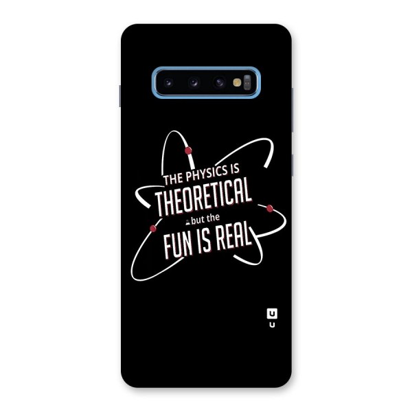Physics Theoretical Fun Real Back Case for Galaxy S10 Plus