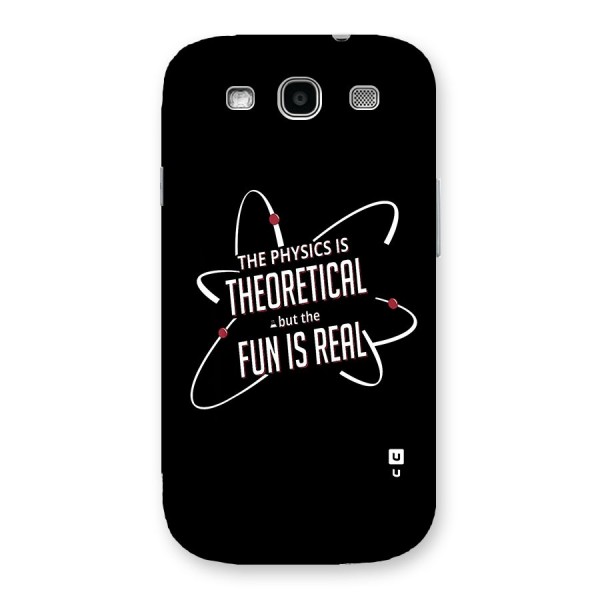 Physics Theoretical Fun Real Back Case for Galaxy S3