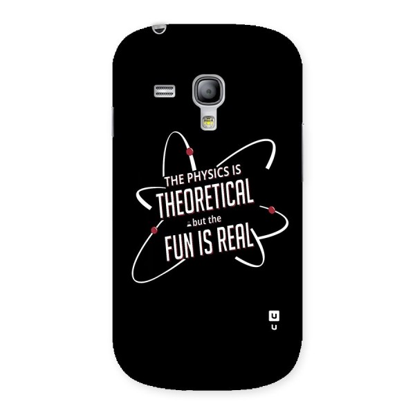 Physics Theoretical Fun Real Back Case for Galaxy S3 Mini
