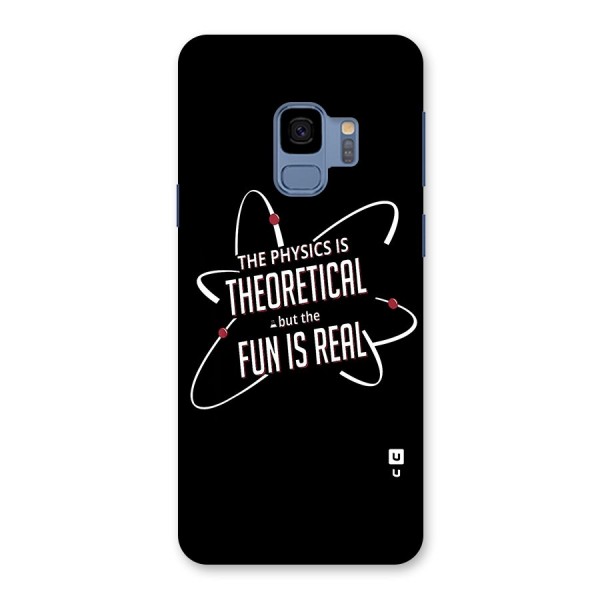 Physics Theoretical Fun Real Back Case for Galaxy S9