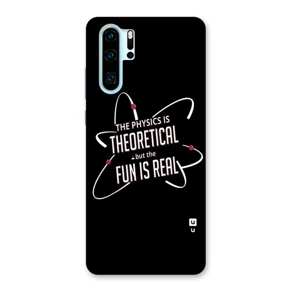 Physics Theoretical Fun Real Back Case for Huawei P30 Pro