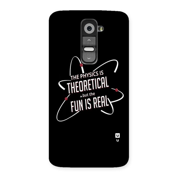 Physics Theoretical Fun Real Back Case for LG G2