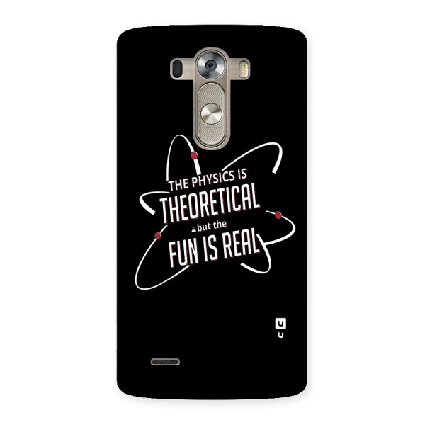Physics Theoretical Fun Real Back Case for LG G3