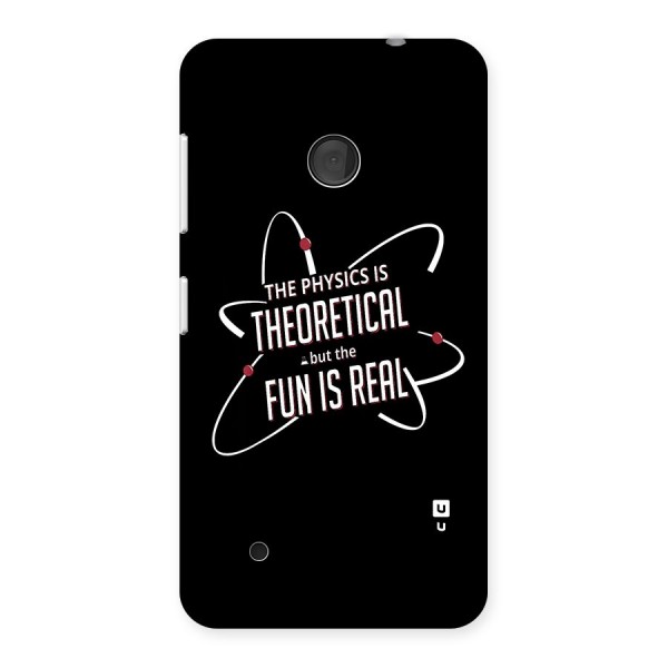 Physics Theoretical Fun Real Back Case for Lumia 530
